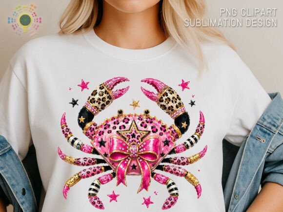 Download Pink Leopard Crab PNG, Summer Sea Life - Premium Resources
